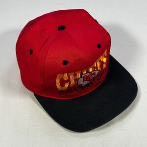 Vintage NFL Kansas City Chiefs Drew Pearson Snapback Hat - OSFM